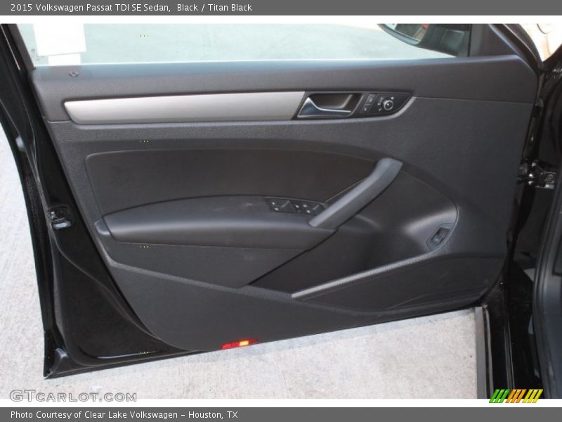 Black / Titan Black 2015 Volkswagen Passat TDI SE Sedan