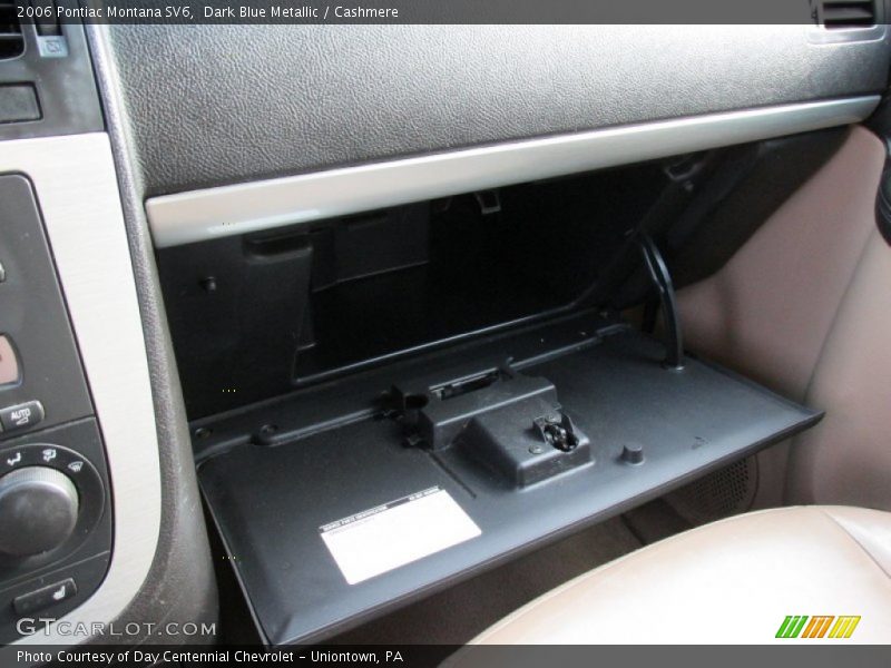 Dark Blue Metallic / Cashmere 2006 Pontiac Montana SV6