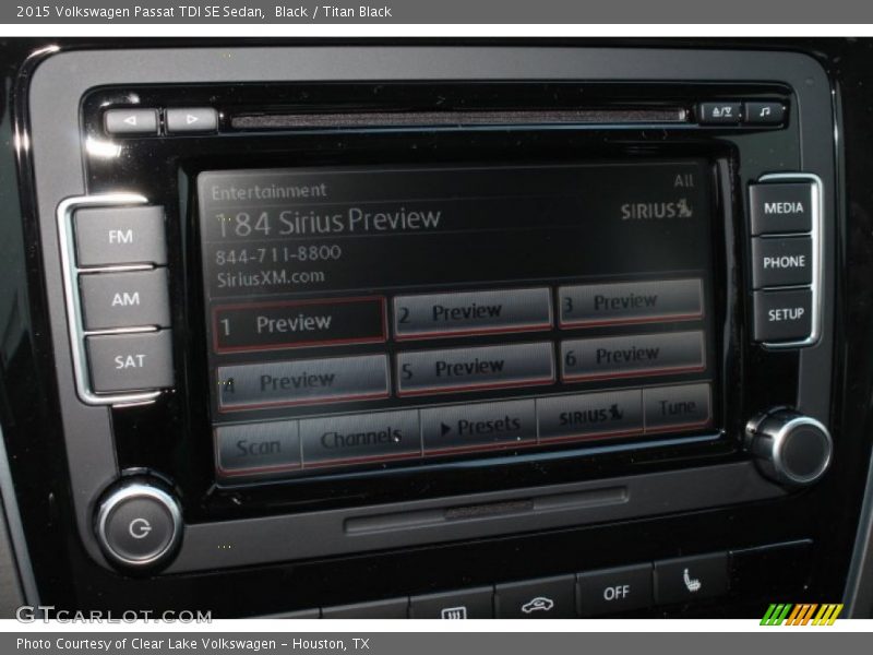 Black / Titan Black 2015 Volkswagen Passat TDI SE Sedan