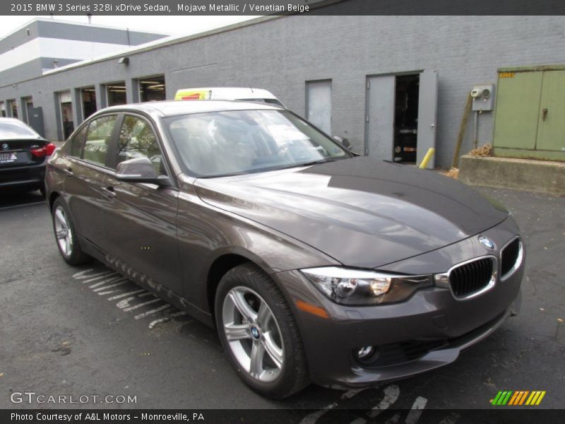 Mojave Metallic / Venetian Beige 2015 BMW 3 Series 328i xDrive Sedan