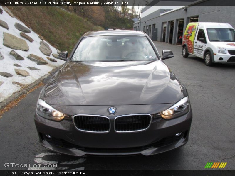 Mojave Metallic / Venetian Beige 2015 BMW 3 Series 328i xDrive Sedan