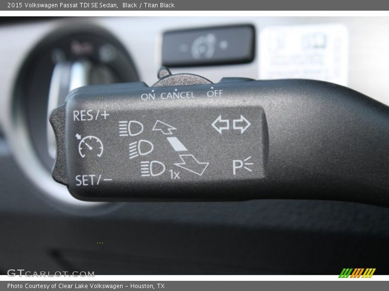 Black / Titan Black 2015 Volkswagen Passat TDI SE Sedan