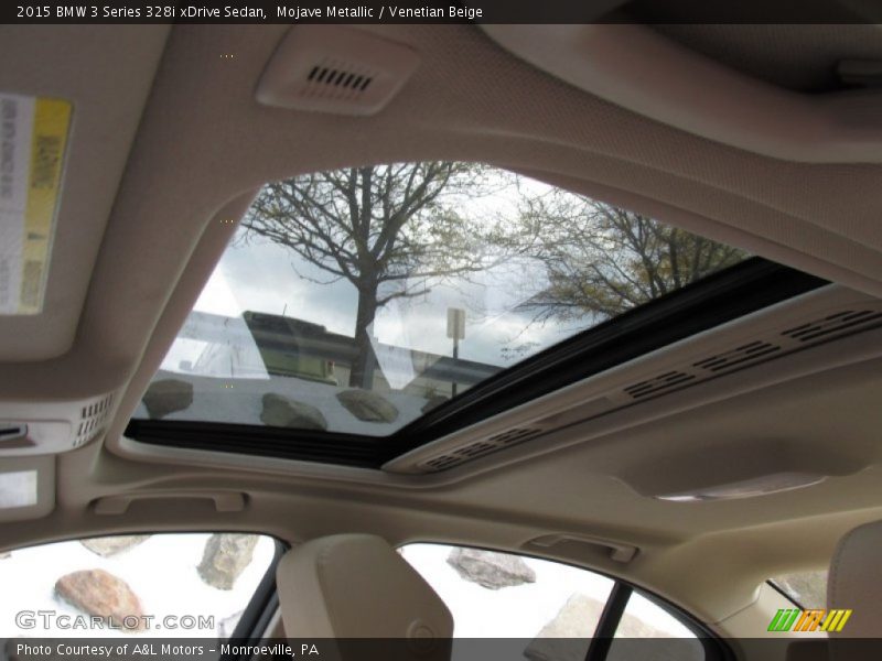 Mojave Metallic / Venetian Beige 2015 BMW 3 Series 328i xDrive Sedan