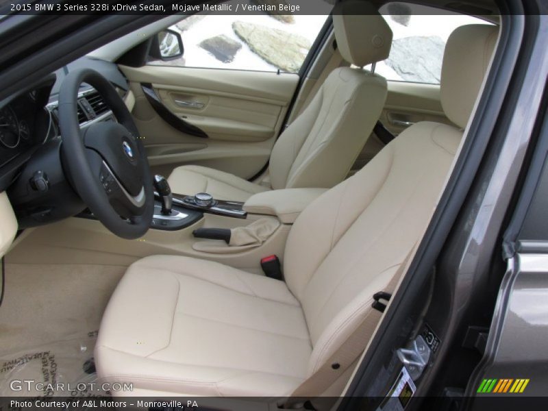 Mojave Metallic / Venetian Beige 2015 BMW 3 Series 328i xDrive Sedan