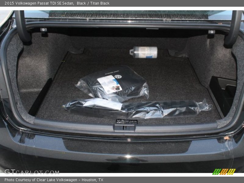 Black / Titan Black 2015 Volkswagen Passat TDI SE Sedan