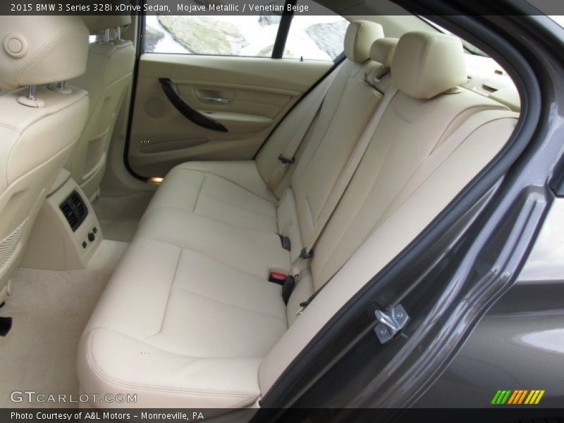 Rear Seat of 2015 3 Series 328i xDrive Sedan