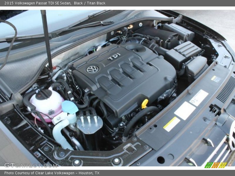 Black / Titan Black 2015 Volkswagen Passat TDI SE Sedan
