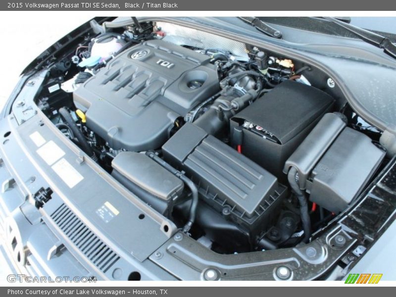 Black / Titan Black 2015 Volkswagen Passat TDI SE Sedan