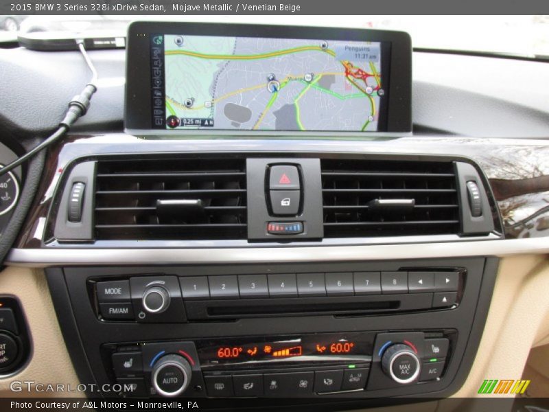 Mojave Metallic / Venetian Beige 2015 BMW 3 Series 328i xDrive Sedan