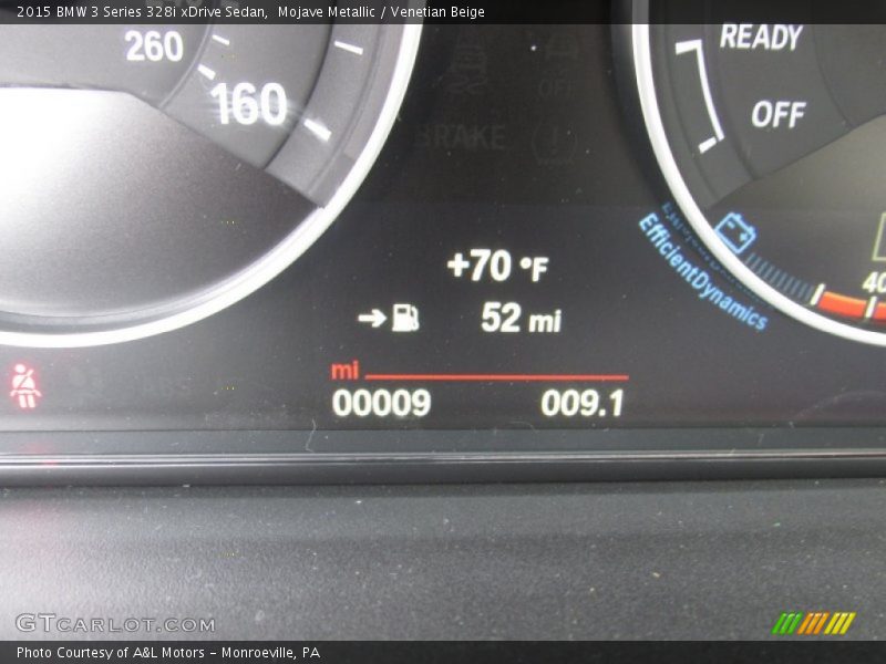 Mojave Metallic / Venetian Beige 2015 BMW 3 Series 328i xDrive Sedan