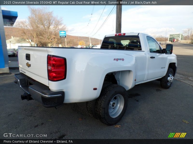  2015 Silverado 3500HD WT Regular Cab Dual Rear Wheel 4x4 Summit White