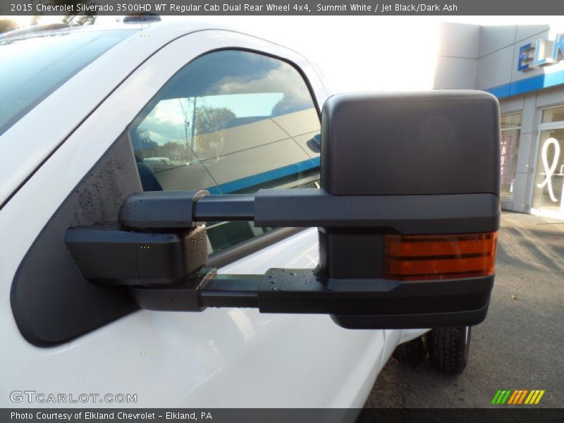 Summit White / Jet Black/Dark Ash 2015 Chevrolet Silverado 3500HD WT Regular Cab Dual Rear Wheel 4x4