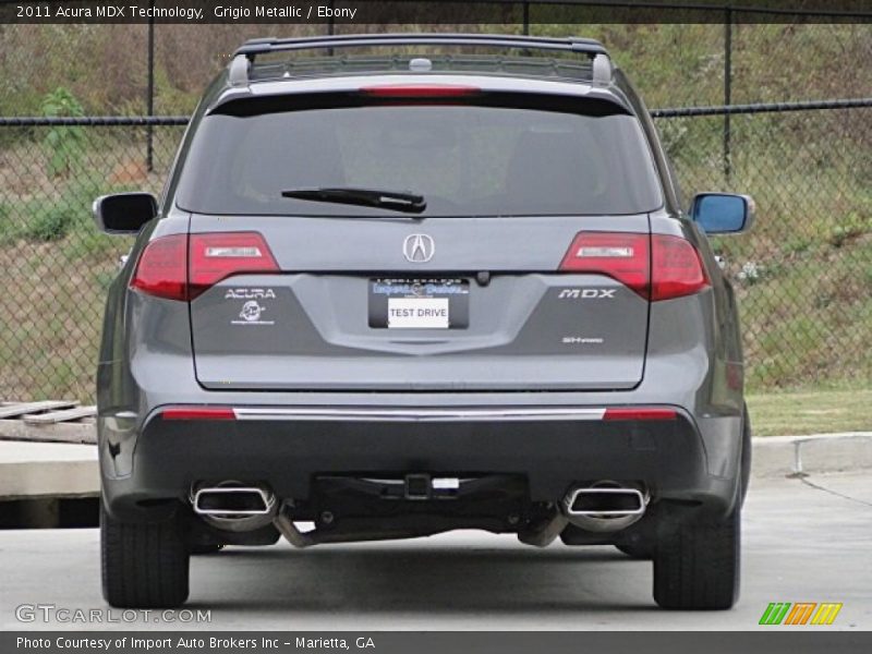Grigio Metallic / Ebony 2011 Acura MDX Technology