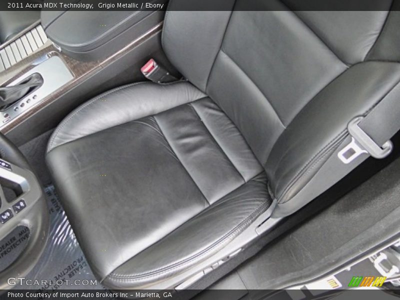 Grigio Metallic / Ebony 2011 Acura MDX Technology
