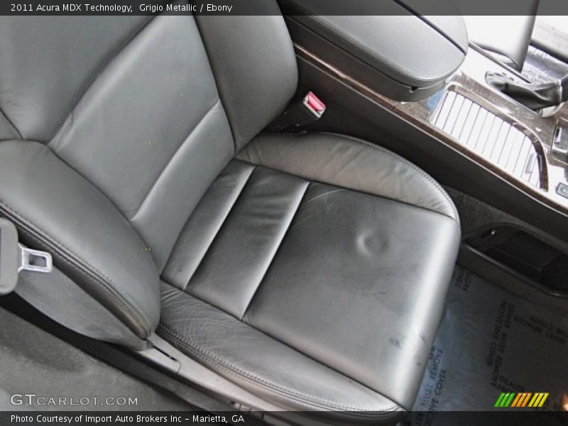 Grigio Metallic / Ebony 2011 Acura MDX Technology