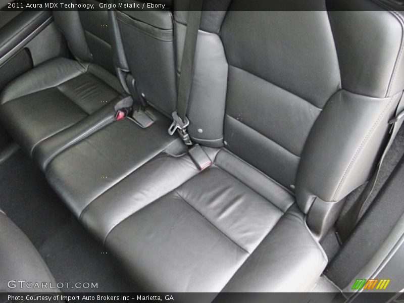 Grigio Metallic / Ebony 2011 Acura MDX Technology