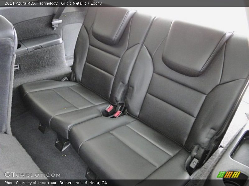 Grigio Metallic / Ebony 2011 Acura MDX Technology