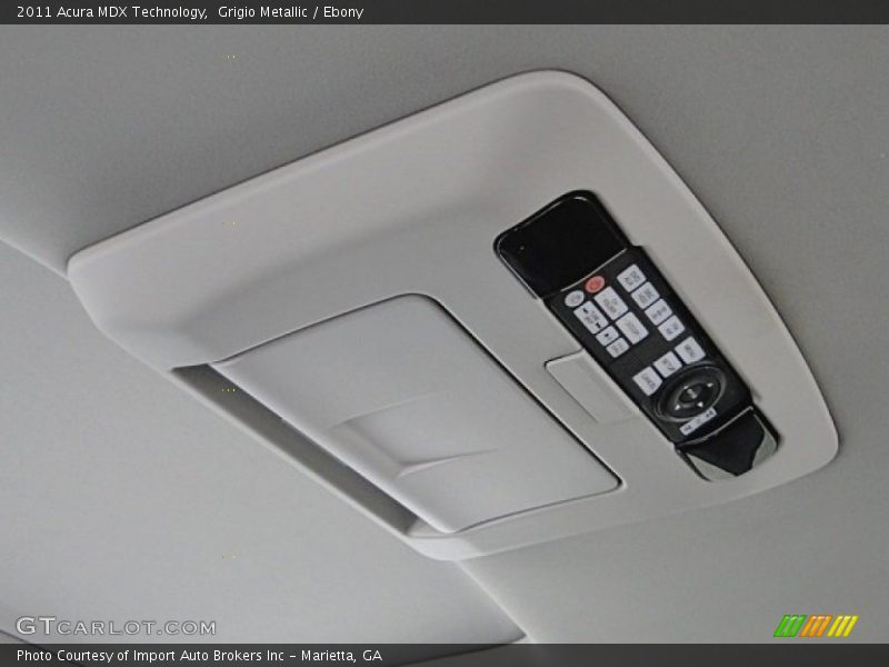 Grigio Metallic / Ebony 2011 Acura MDX Technology