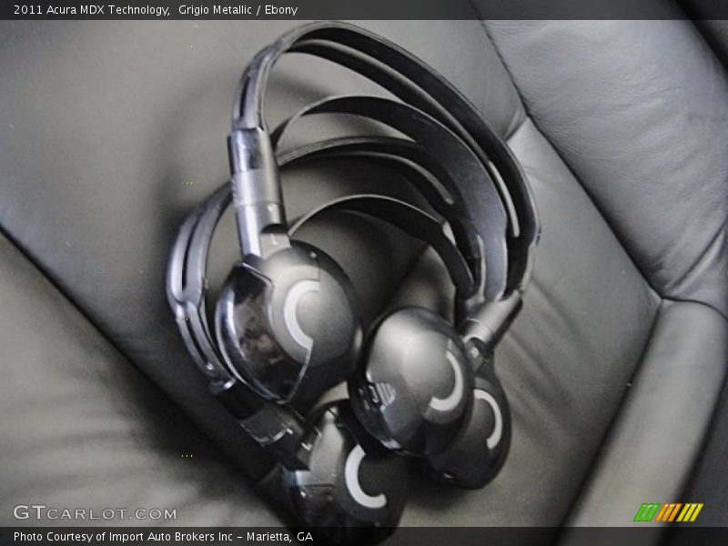 Grigio Metallic / Ebony 2011 Acura MDX Technology