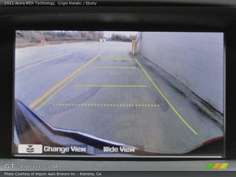 Grigio Metallic / Ebony 2011 Acura MDX Technology