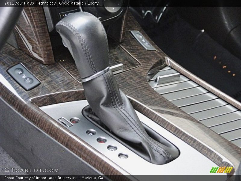 Grigio Metallic / Ebony 2011 Acura MDX Technology