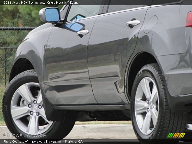 Grigio Metallic / Ebony 2011 Acura MDX Technology