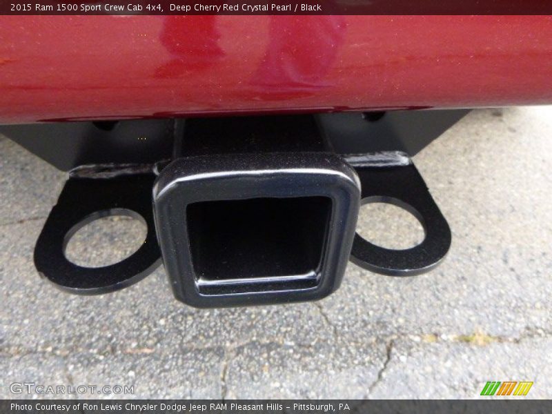 Deep Cherry Red Crystal Pearl / Black 2015 Ram 1500 Sport Crew Cab 4x4