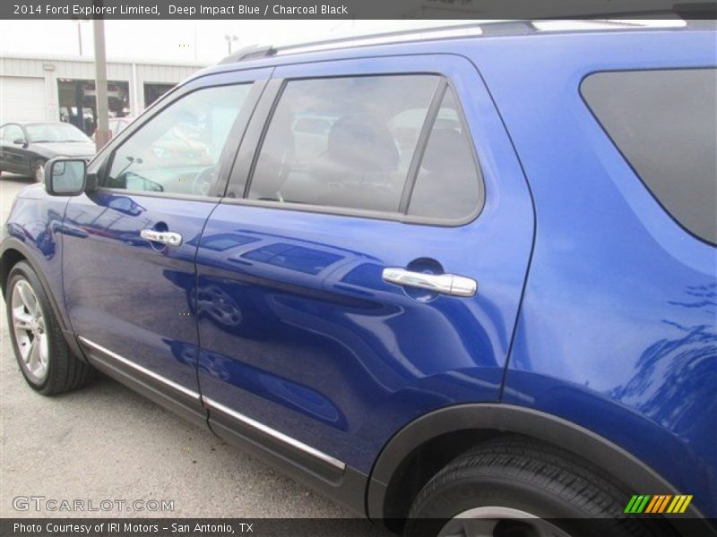 Deep Impact Blue / Charcoal Black 2014 Ford Explorer Limited