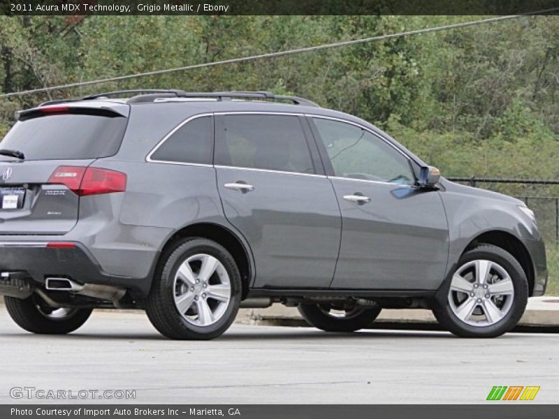 Grigio Metallic / Ebony 2011 Acura MDX Technology