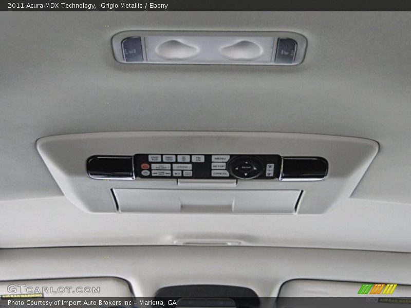 Grigio Metallic / Ebony 2011 Acura MDX Technology