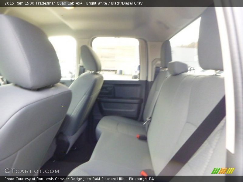Bright White / Black/Diesel Gray 2015 Ram 1500 Tradesman Quad Cab 4x4