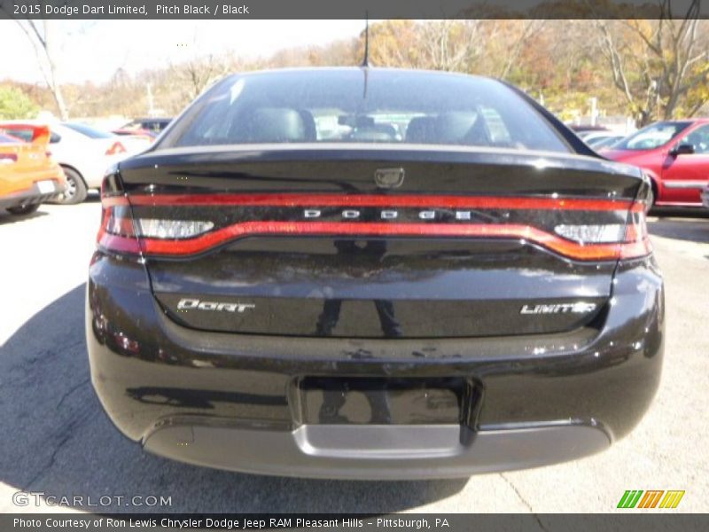 Pitch Black / Black 2015 Dodge Dart Limited
