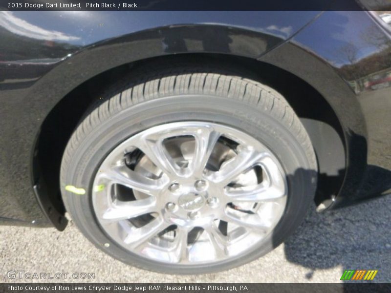 Pitch Black / Black 2015 Dodge Dart Limited