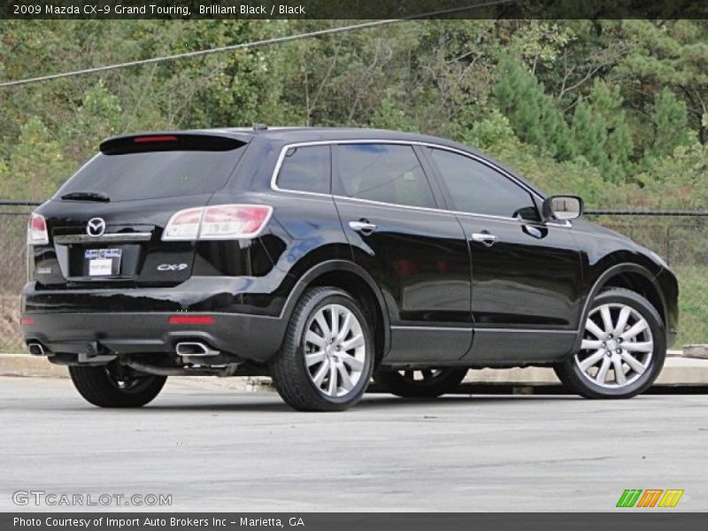 Brilliant Black / Black 2009 Mazda CX-9 Grand Touring