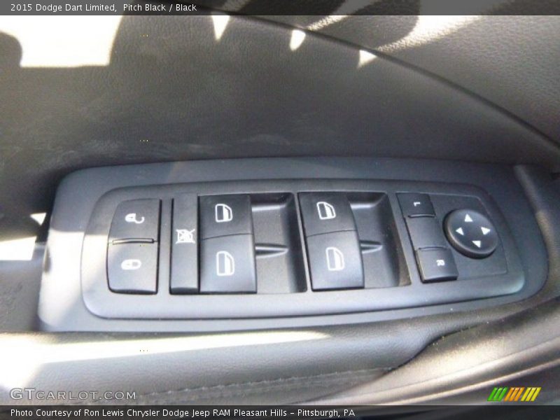 Pitch Black / Black 2015 Dodge Dart Limited