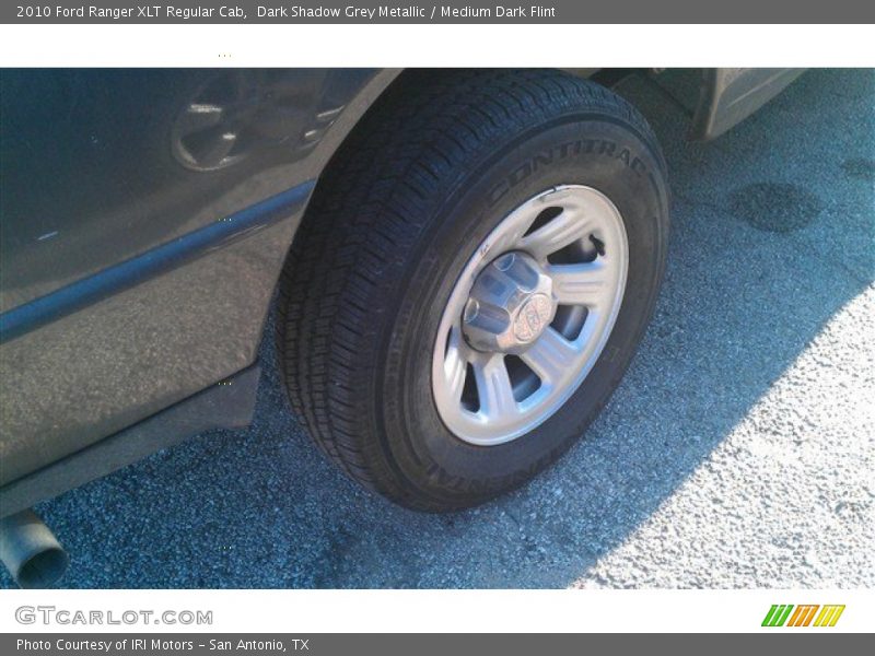 Dark Shadow Grey Metallic / Medium Dark Flint 2010 Ford Ranger XLT Regular Cab