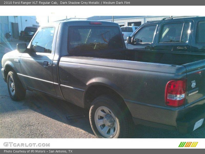 Dark Shadow Grey Metallic / Medium Dark Flint 2010 Ford Ranger XLT Regular Cab