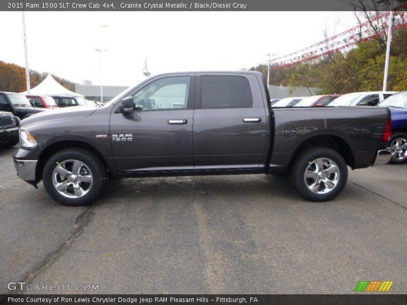  2015 1500 SLT Crew Cab 4x4 Granite Crystal Metallic