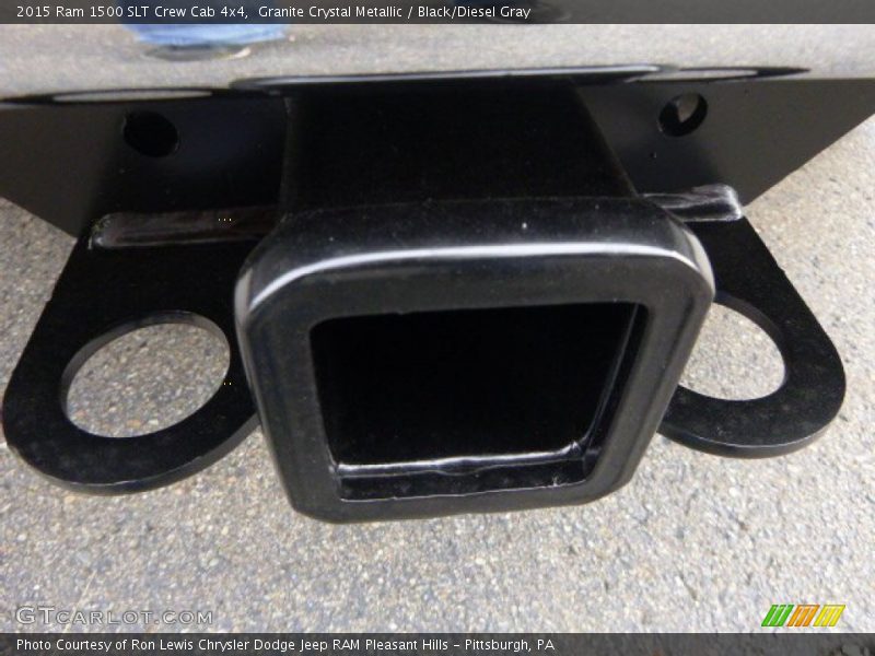 Granite Crystal Metallic / Black/Diesel Gray 2015 Ram 1500 SLT Crew Cab 4x4