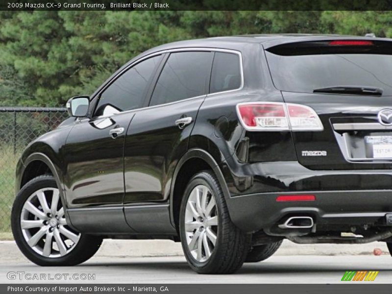 Brilliant Black / Black 2009 Mazda CX-9 Grand Touring