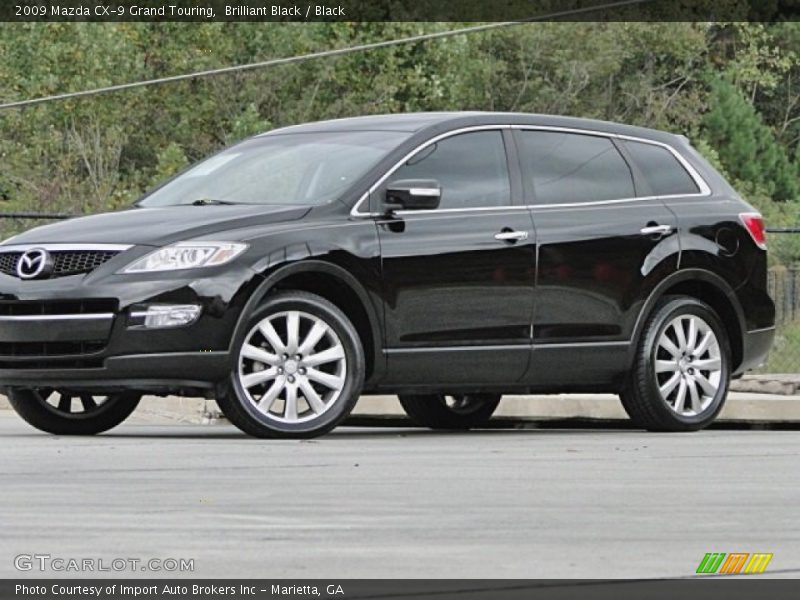 Brilliant Black / Black 2009 Mazda CX-9 Grand Touring