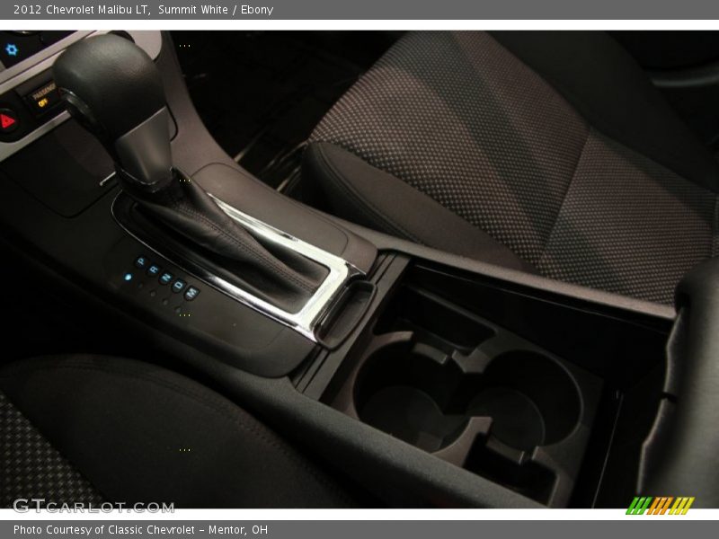 Summit White / Ebony 2012 Chevrolet Malibu LT