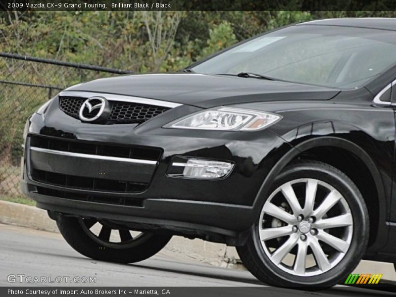 Brilliant Black / Black 2009 Mazda CX-9 Grand Touring