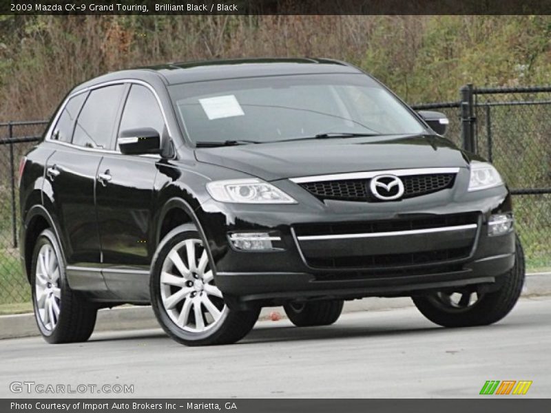 Brilliant Black / Black 2009 Mazda CX-9 Grand Touring