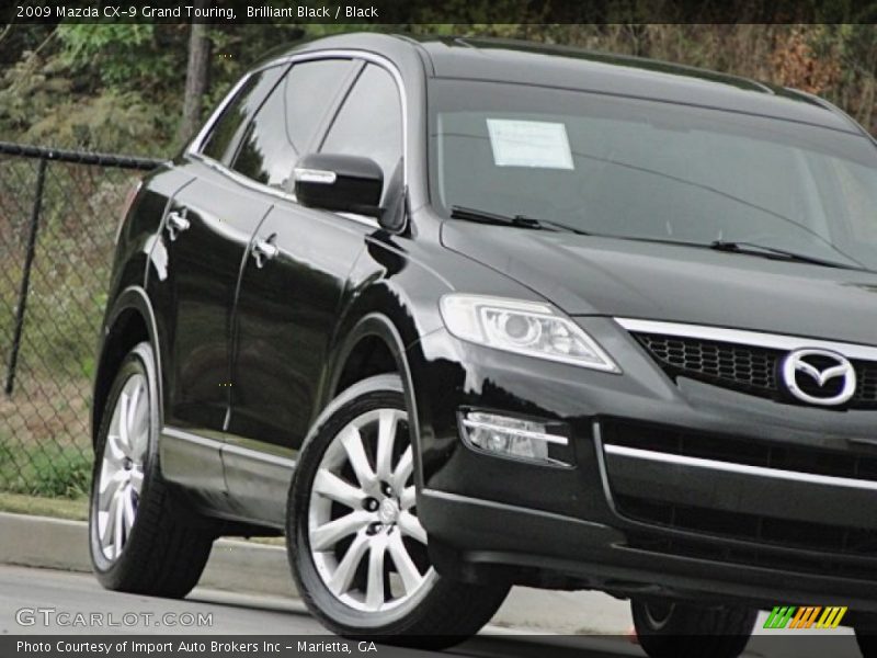 Brilliant Black / Black 2009 Mazda CX-9 Grand Touring