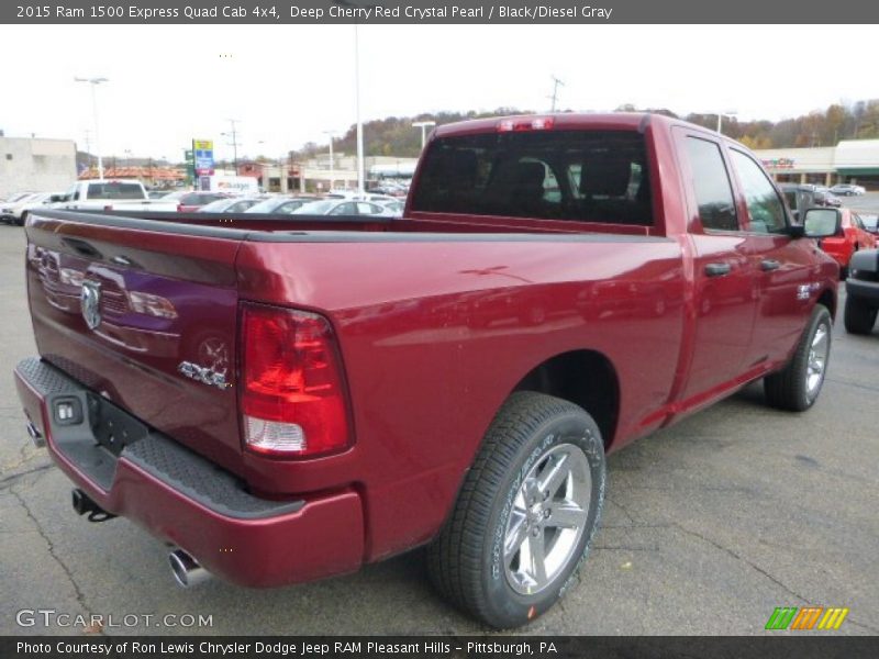  2015 1500 Express Quad Cab 4x4 Deep Cherry Red Crystal Pearl