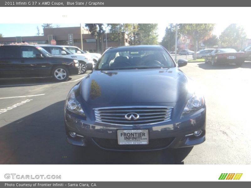 Blue Slate / Graphite 2011 Infiniti G 37 x AWD Coupe