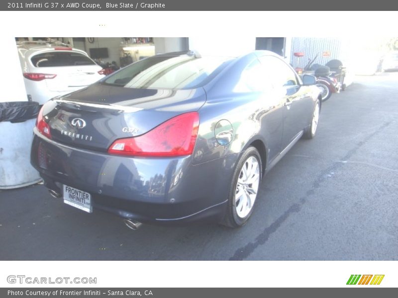 Blue Slate / Graphite 2011 Infiniti G 37 x AWD Coupe