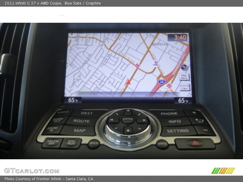 Blue Slate / Graphite 2011 Infiniti G 37 x AWD Coupe