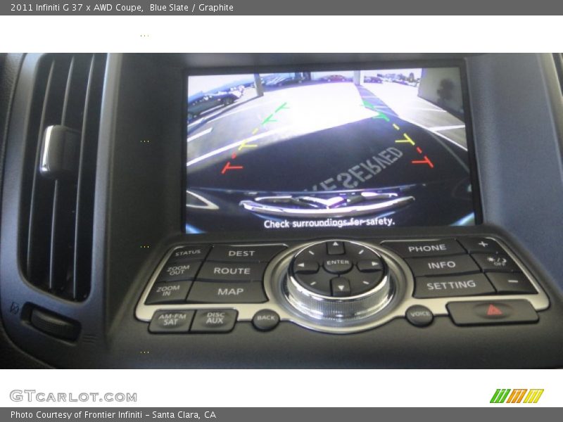 Blue Slate / Graphite 2011 Infiniti G 37 x AWD Coupe